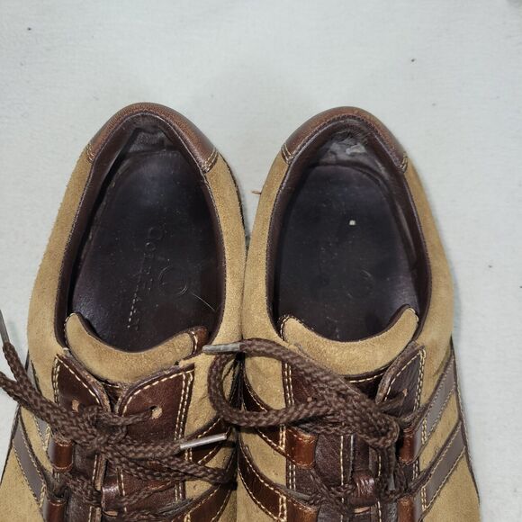 Cole Haan Shoes Size 9M Mens Casual Two Tone Brown Oxford Driving Comfort C03996 - Picture 6 of 16